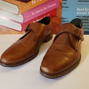 Men's Cole Haan Monk Strap Dress Shoes with Nike Air tech